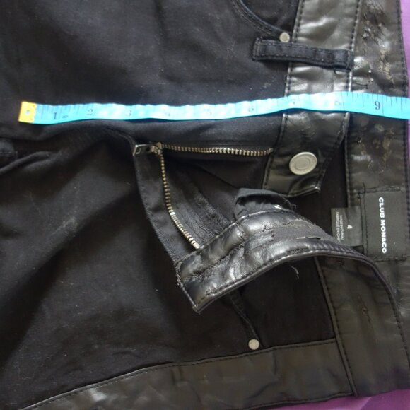 Club Monaco Size 4 Black Pants - Picture 13 of 13